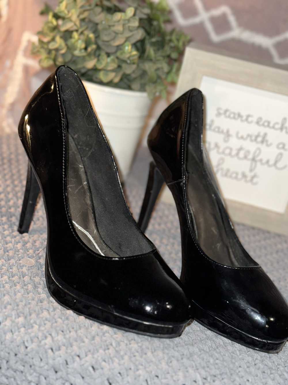 Other Fioni Black High Heels Pumps Size 9 - image 1