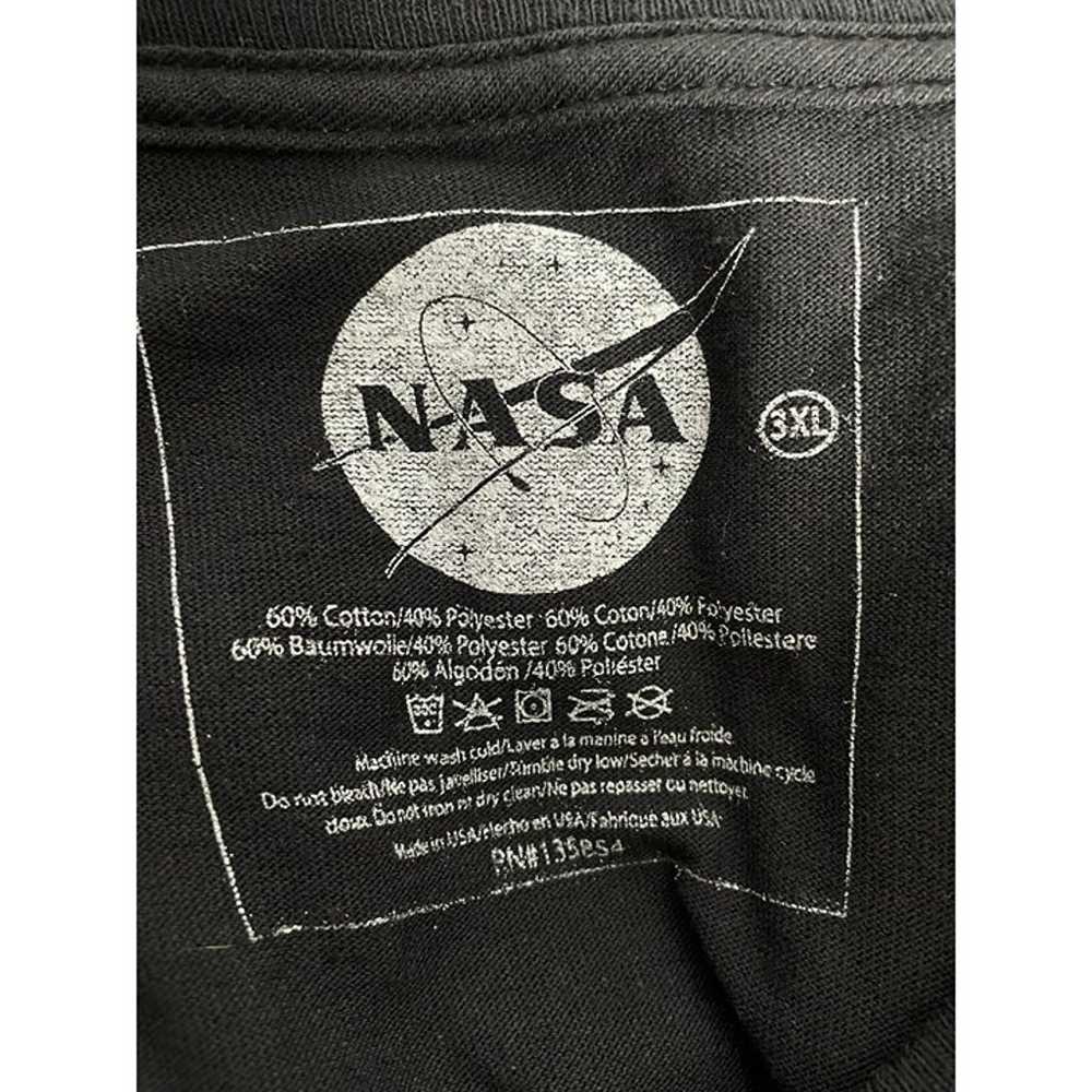 NASA Space Shuttle Mission Black Logo T-Shirt Men… - image 8