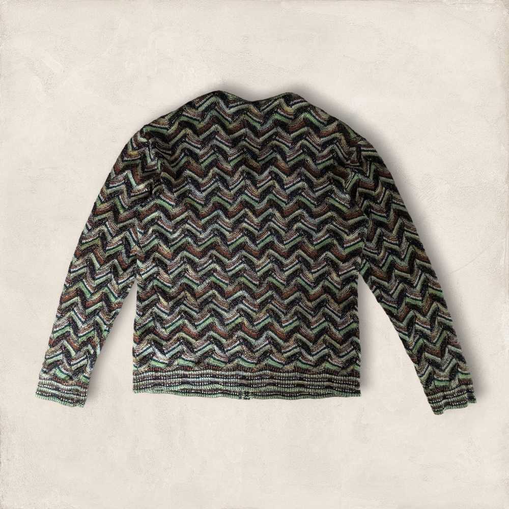 Missoni Stunning vintage missoni sport chevron mo… - image 2