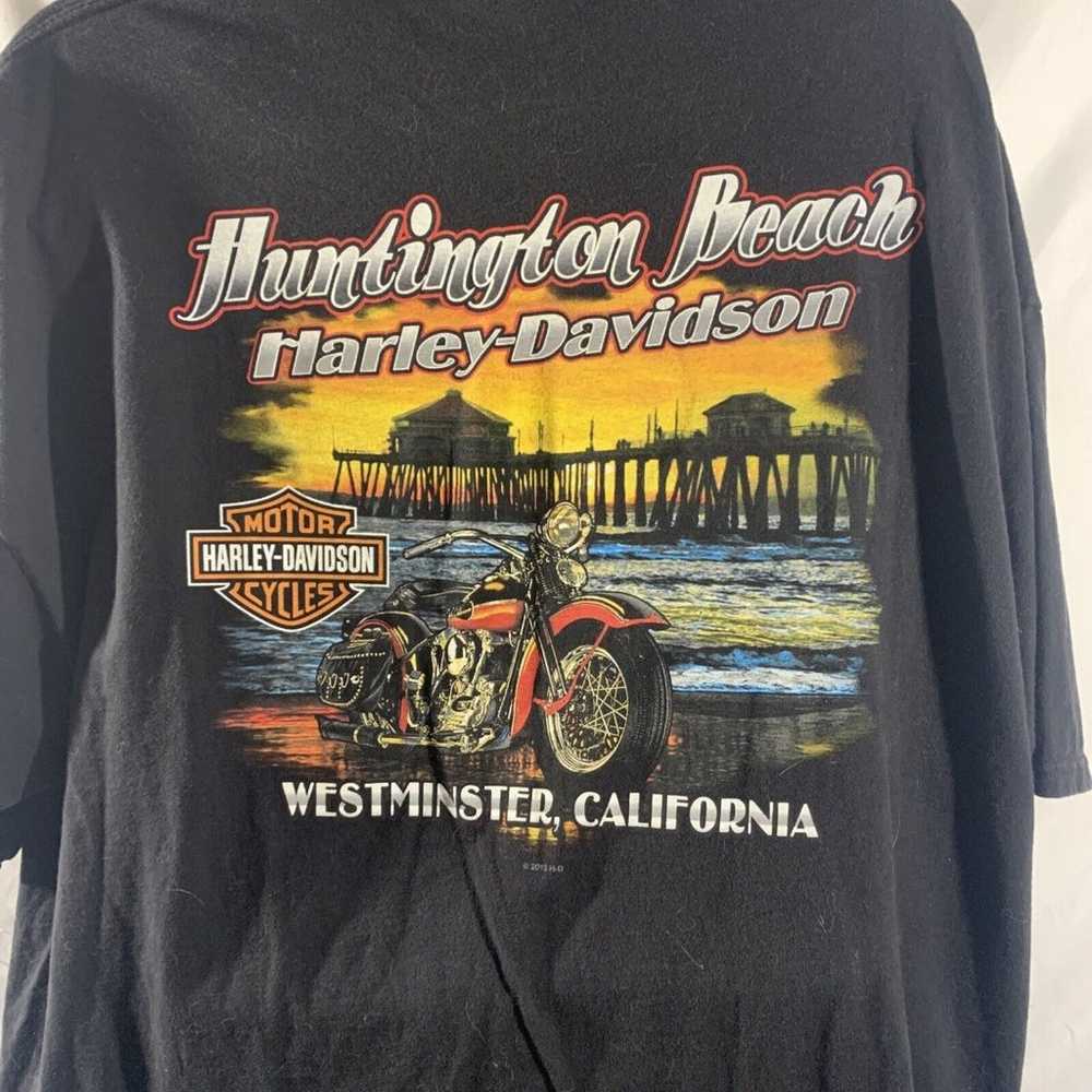 Harley-Davidson Motorcycle Men’s 3xl Huntington B… - image 3