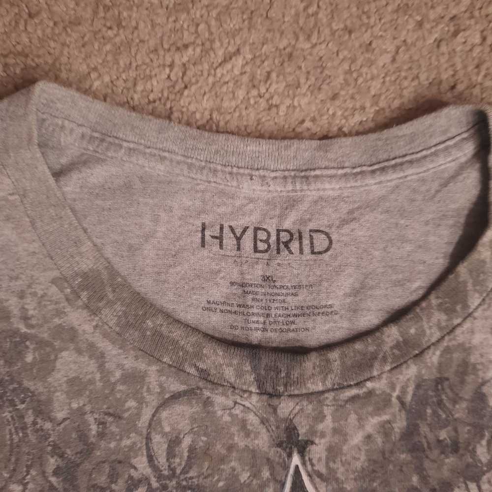 Rare Vintage Hybrid T- Shirt Unisex  Size 3XL - image 2
