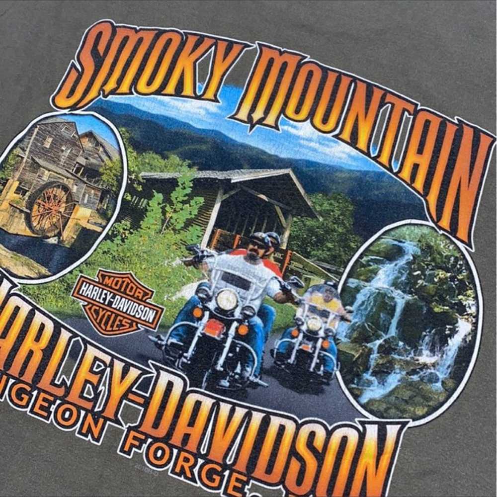 Harley Davidson size 3X Pigeon Forge Tennessee T-… - image 4