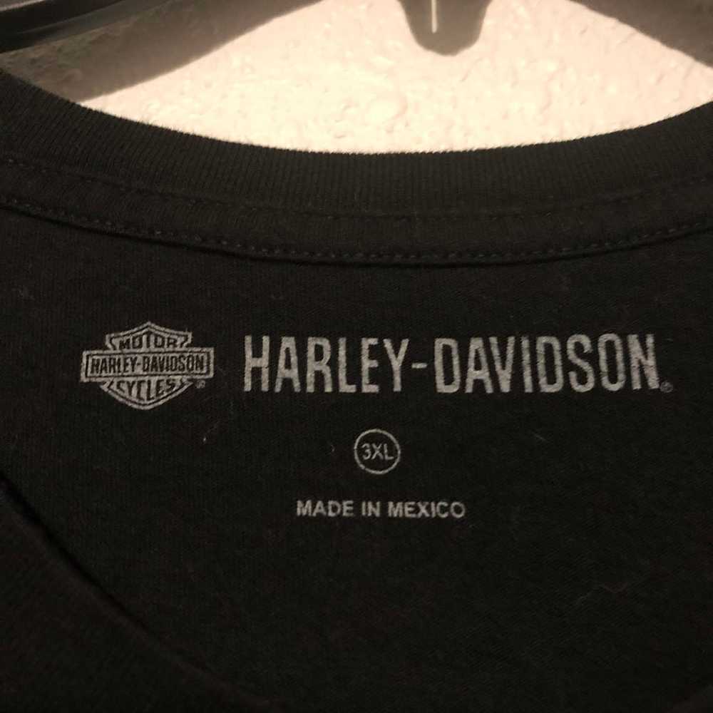 Harley Davidson Motorcycle Eagle Graphic Tee - image 3