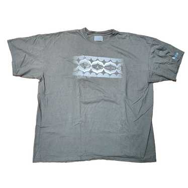 2000s Jordan Two3 t shirt men sz 3XL gray palm tre