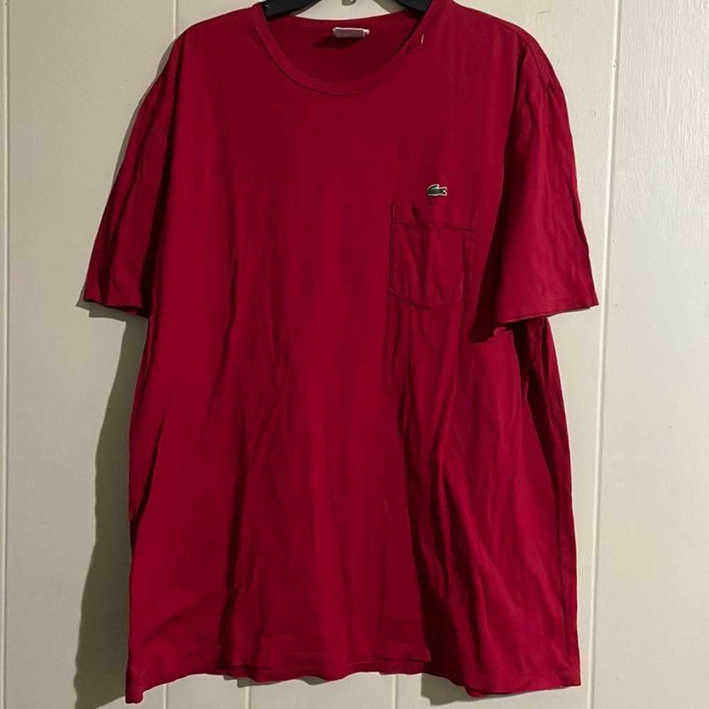 Lacoste Mens T Shirt Sz 8 - image 1