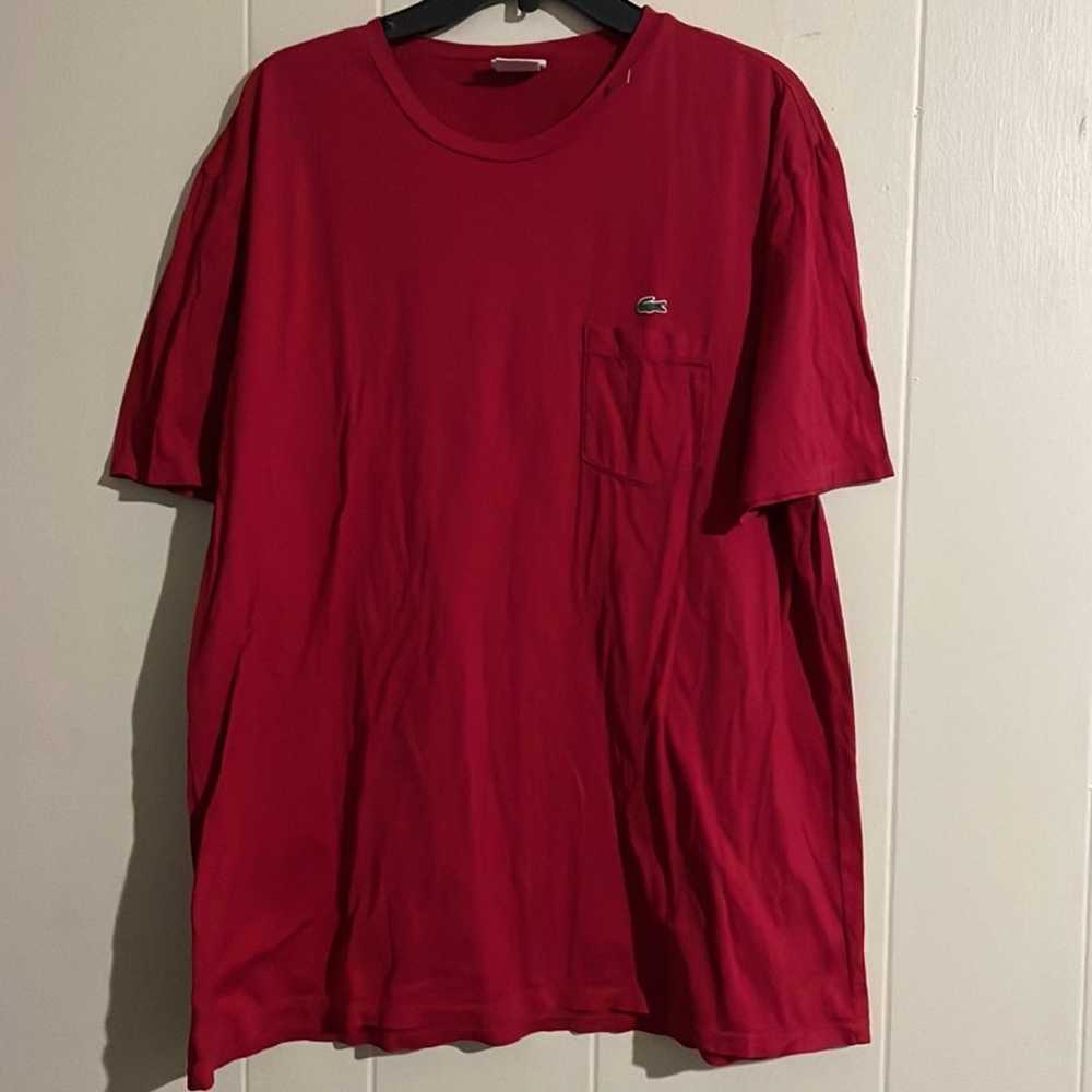 Lacoste Mens T Shirt Sz 8 - image 2