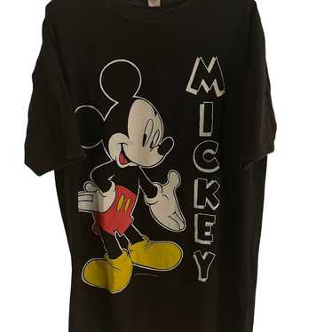 Vintage Late 80’s Disney Mickey Mouse Large Print… - image 1