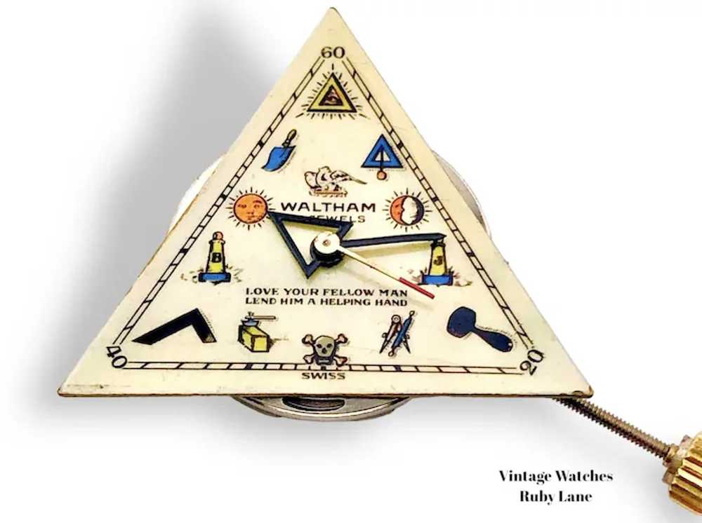 1965 American Waltham Masonic Vintage Watch - image 11