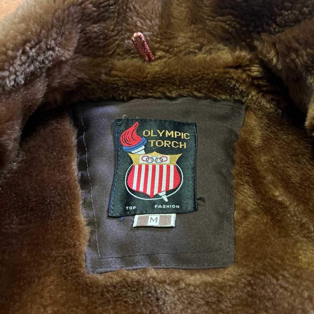 Super Sweet Vintage AF Faux Fur Lined Jacket - image 4