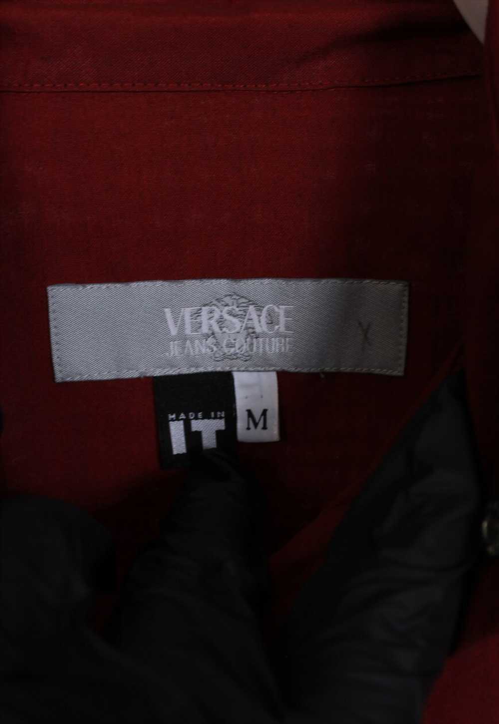 Versace Jeans Couture buttons ups S M cotton medu… - image 4