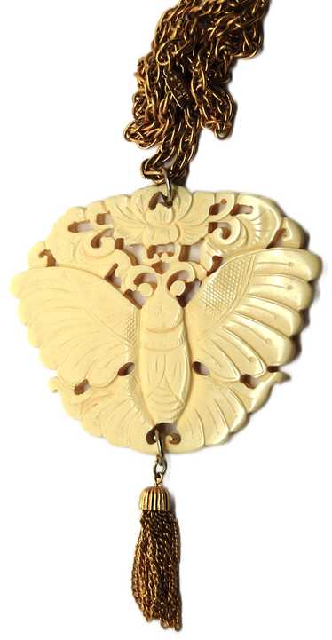 KJL Massive Fantasy Moth Butterfly Vintage Figural
