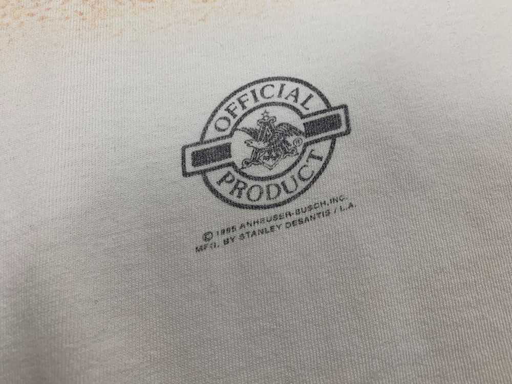 Vintage 90s Budweiser T Shirt Stanley Desantis 19… - image 5