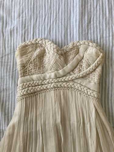 Jasmine di Milo Strapless silk chiffon dress (10) 