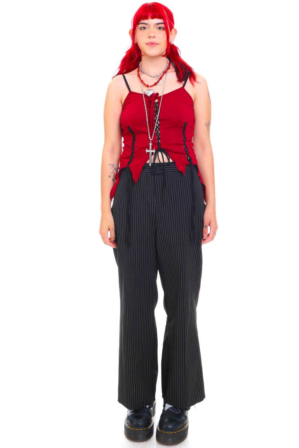 Classic Vintage Pinstripe Pants - image 6