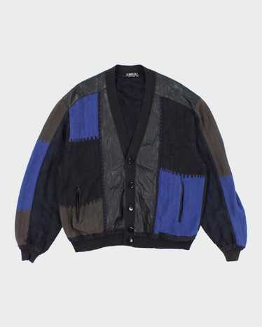 Vintage Men's Blue Torras Panelled Cardigan - L - image 1