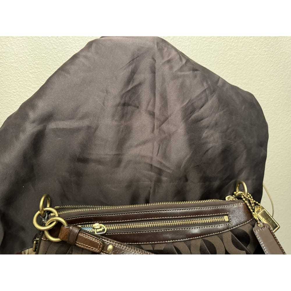 Coach Signature Sufflette cloth mini bag - image 6
