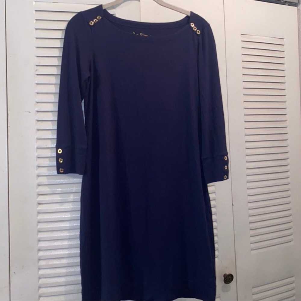 Dress lilly Pulitzer  Navy  blue - image 2
