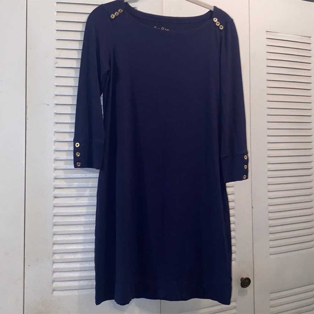 Dress lilly Pulitzer  Navy  blue - image 3