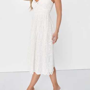 Lulus lace skater dress