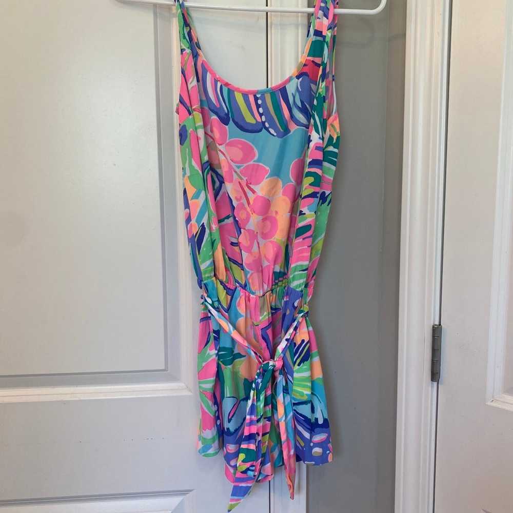 Lilly Pulitzer Rina Romper with sash NWOT - image 2