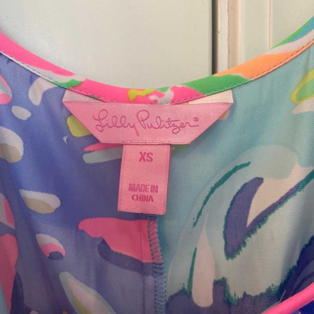 Lilly Pulitzer Rina Romper with sash NWOT - image 4