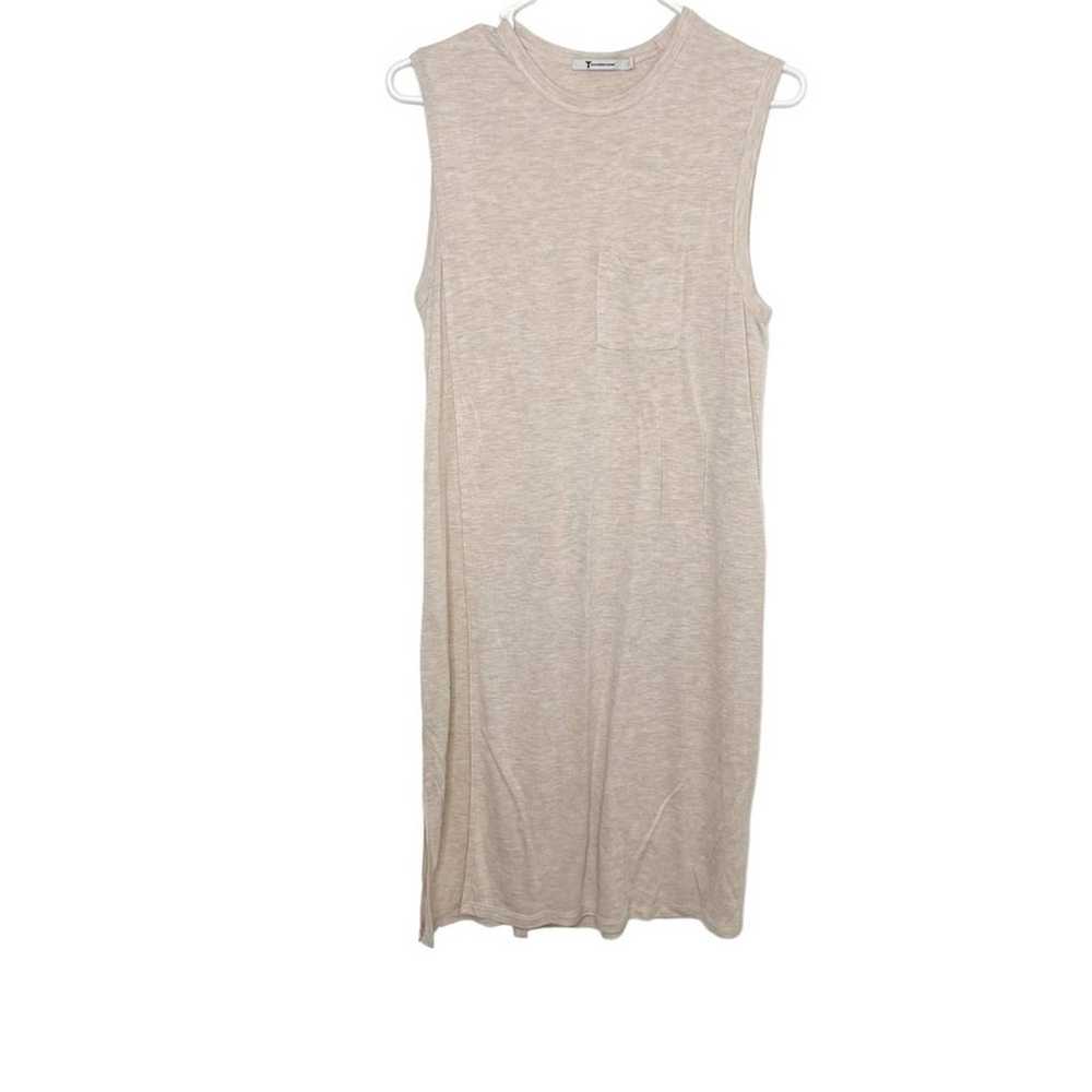 T by Alexander Wang oatmeal T-shirt dress size XS - image 3