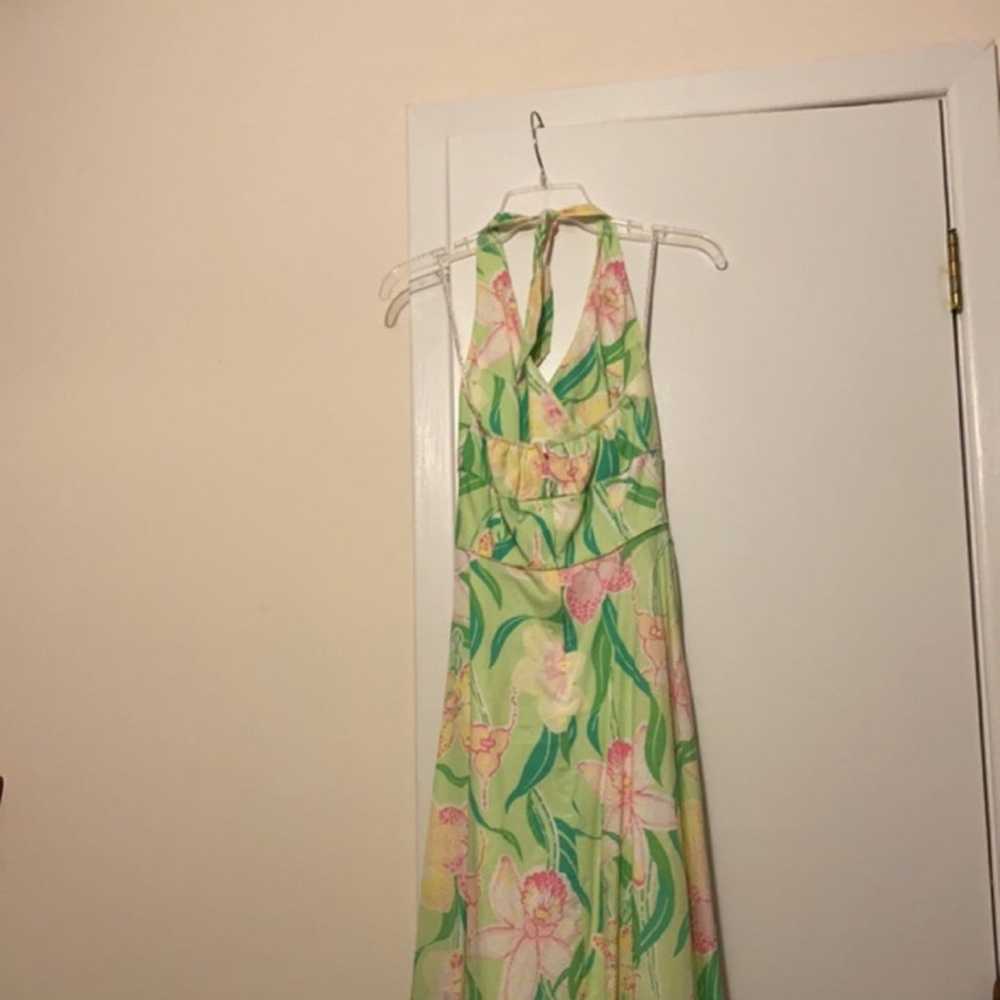 Lily Pulitzer Vintage Floral Midi Dress - image 3