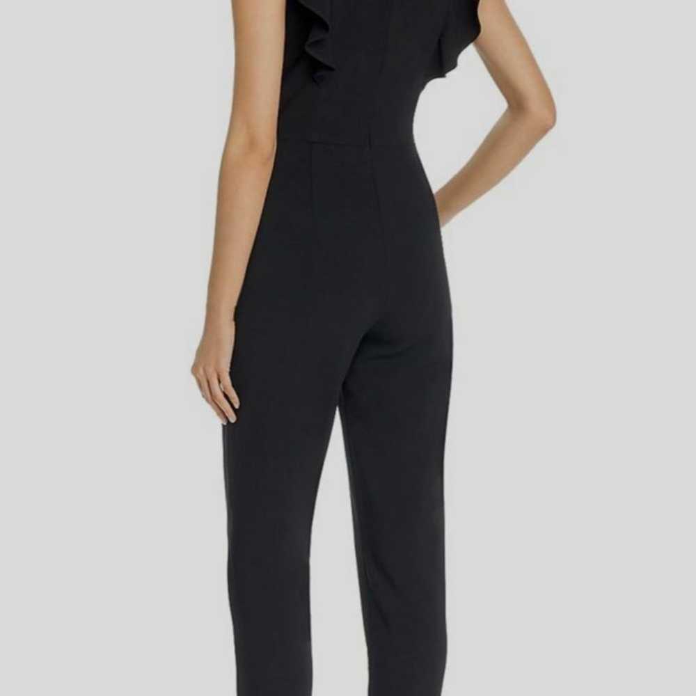 French Connection V-Neck Ruffled Front Jumpsuit - image 2