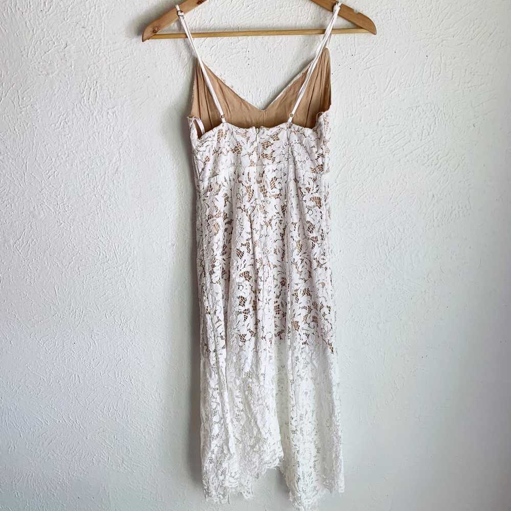 Lulu’s One Wish White Lace Midi Dress Sz XS - image 5