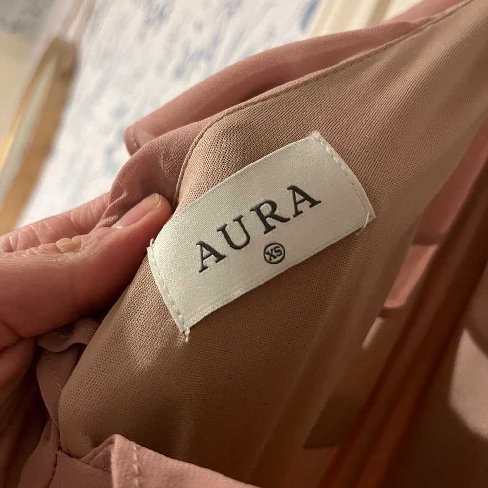 Aura Blush / dusty rose Maxi Dress - image 4