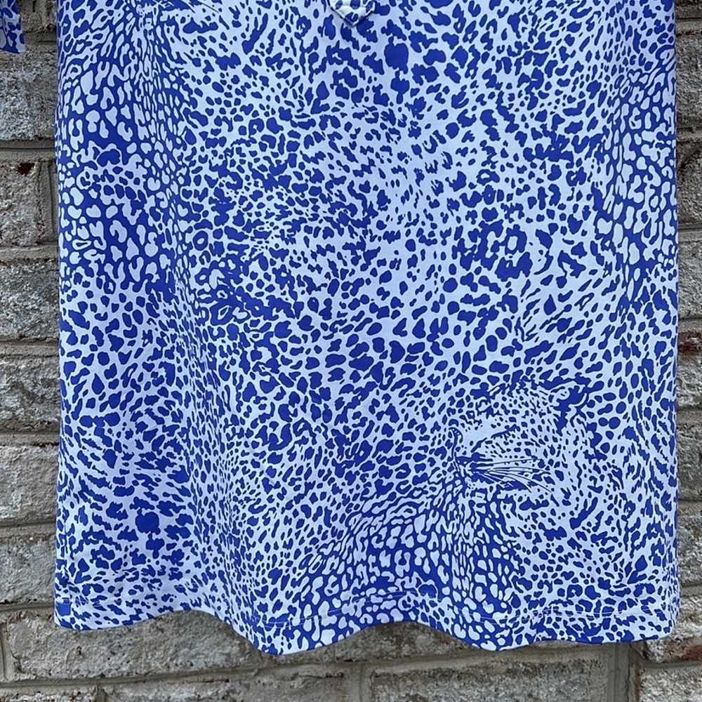 Persifor Cheetah Leopard animal print shirt dress - image 2