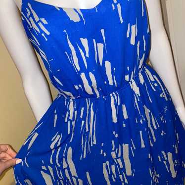 Aqua Bright Blue Dress - image 1