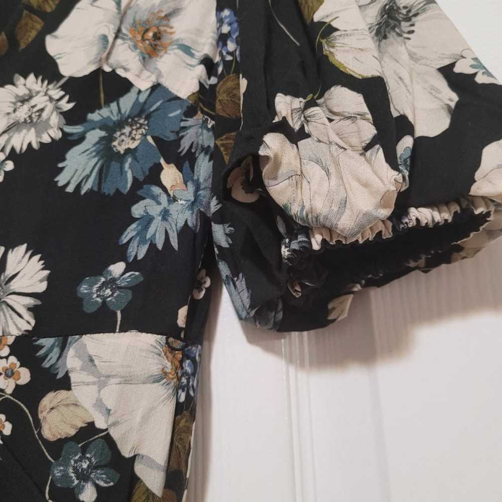Gianni bini floral wrap dress - image 3