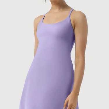 Softlyzero™ Plush Backless 2-in-1 Pocket Flare Mini Yoga Active Dress-Easy  Peezy Edition