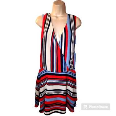 COOPER STREET striped sleeveless mini dress - image 1