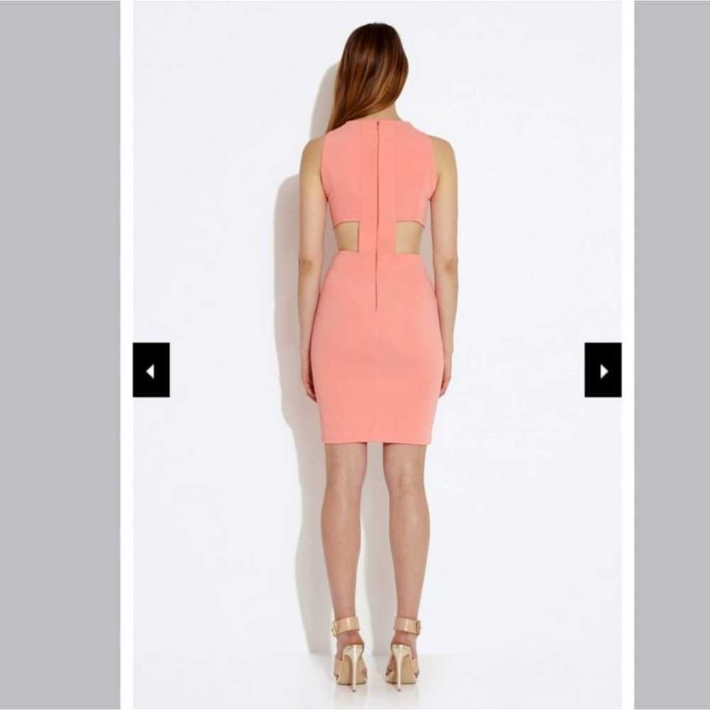 NWOT AQ/AQ Rhodium Mini Dress in Peach - image 2