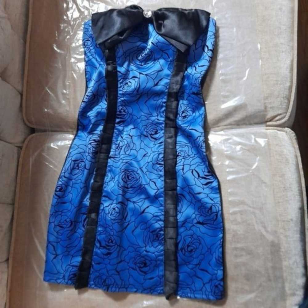 Mini Strapless Bow Dress Custom Made Size XS/S, N… - image 10
