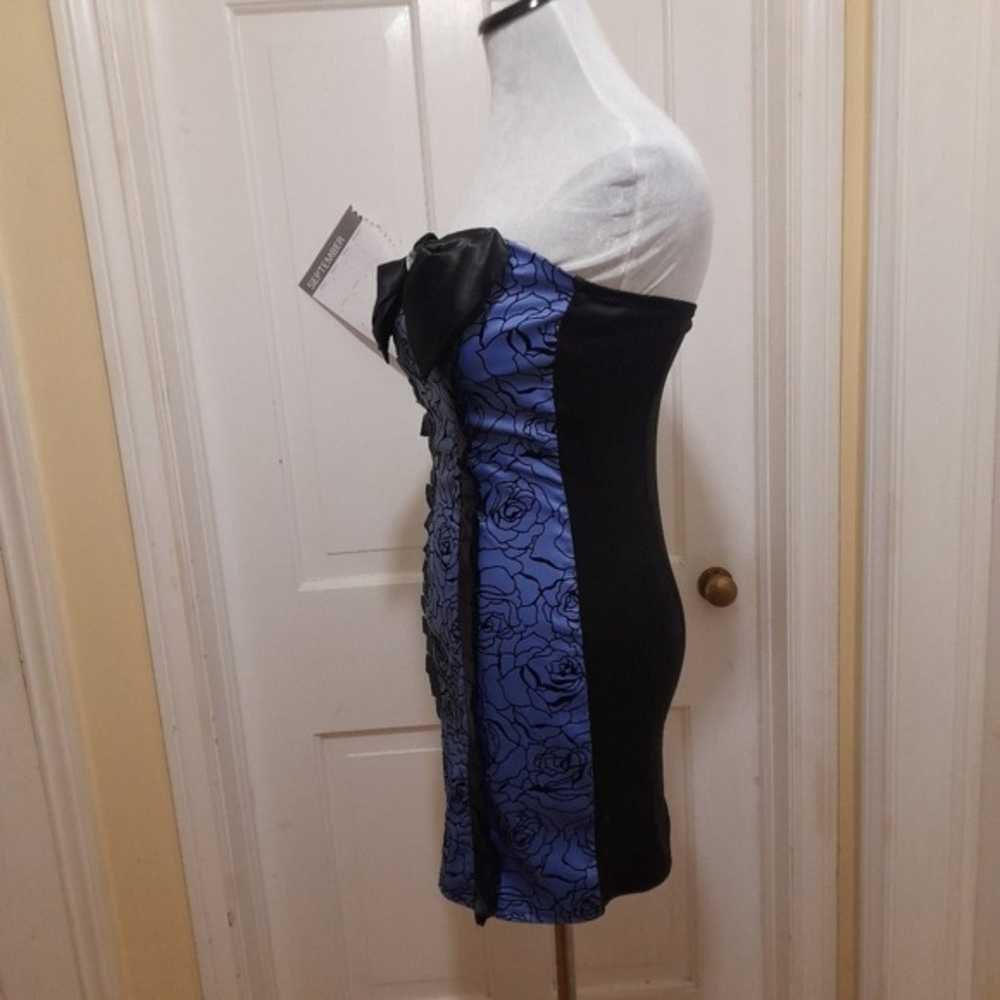 Mini Strapless Bow Dress Custom Made Size XS/S, N… - image 4