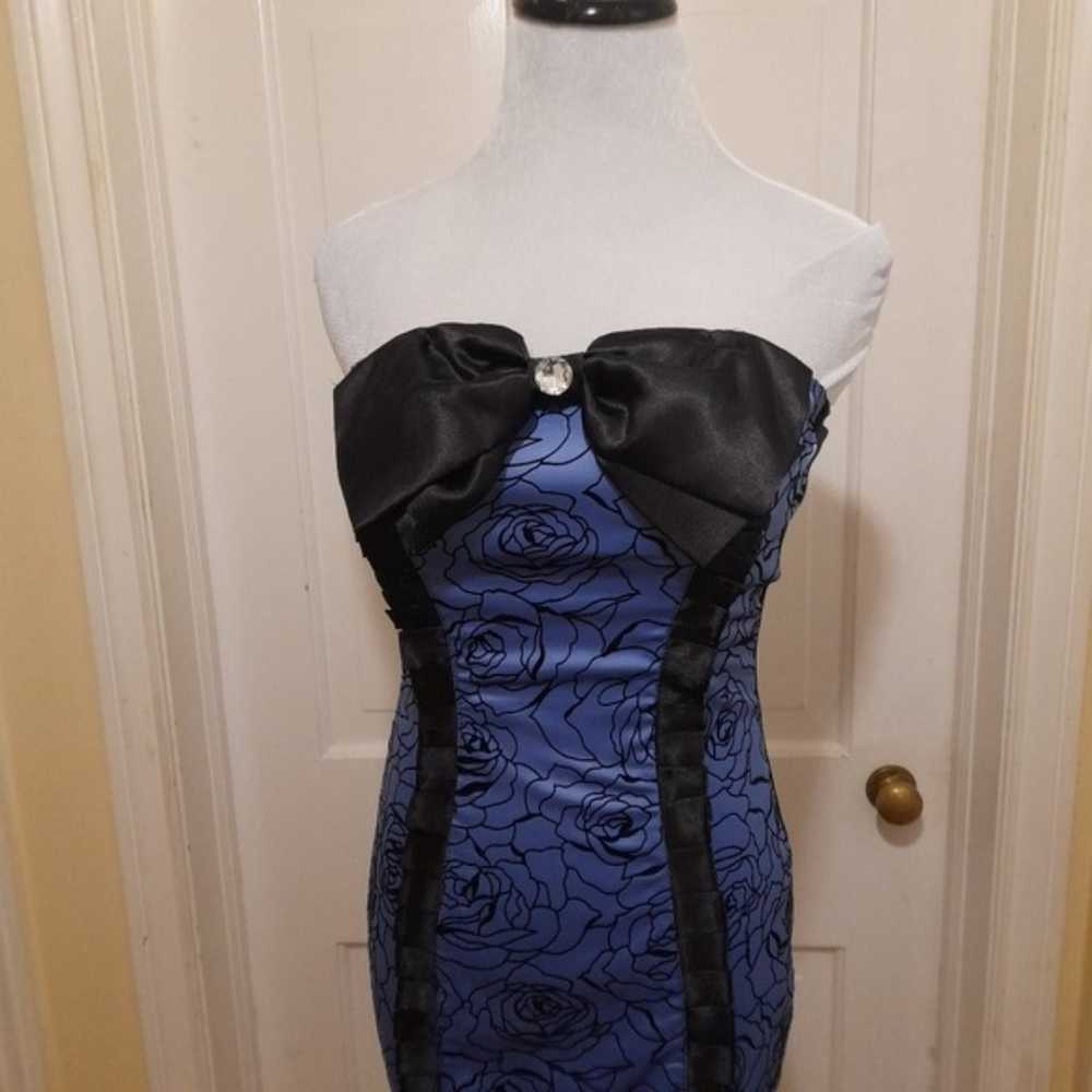 Mini Strapless Bow Dress Custom Made Size XS/S, N… - image 8