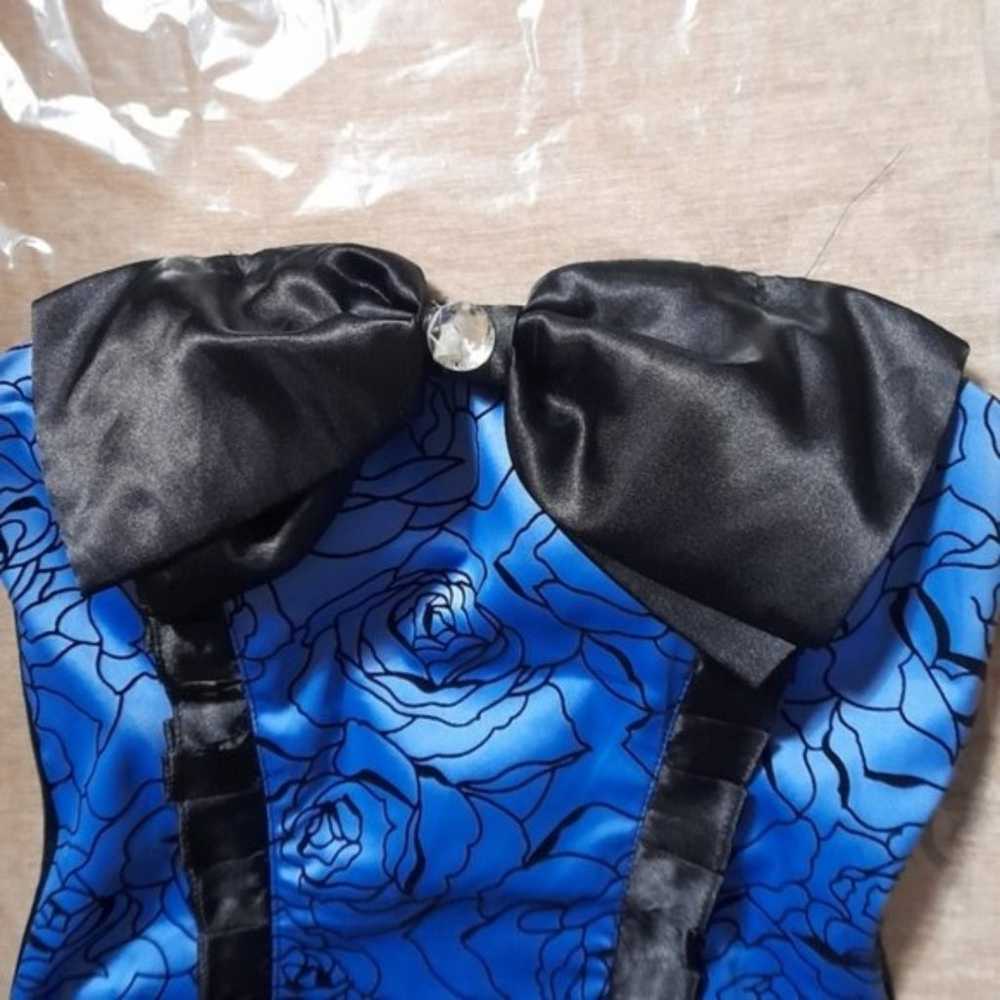 Mini Strapless Bow Dress Custom Made Size XS/S, N… - image 9