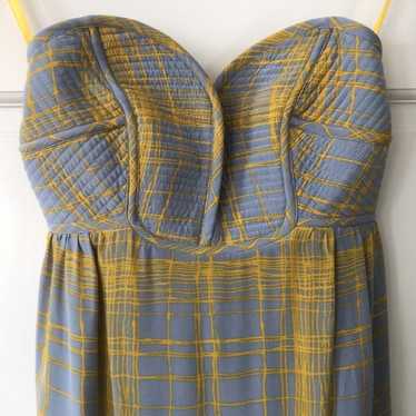 Maple long silk maxi dress, size 0 - image 1
