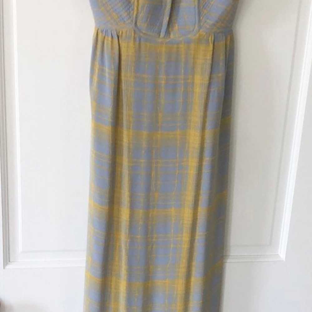 Maple long silk maxi dress, size 0 - image 2