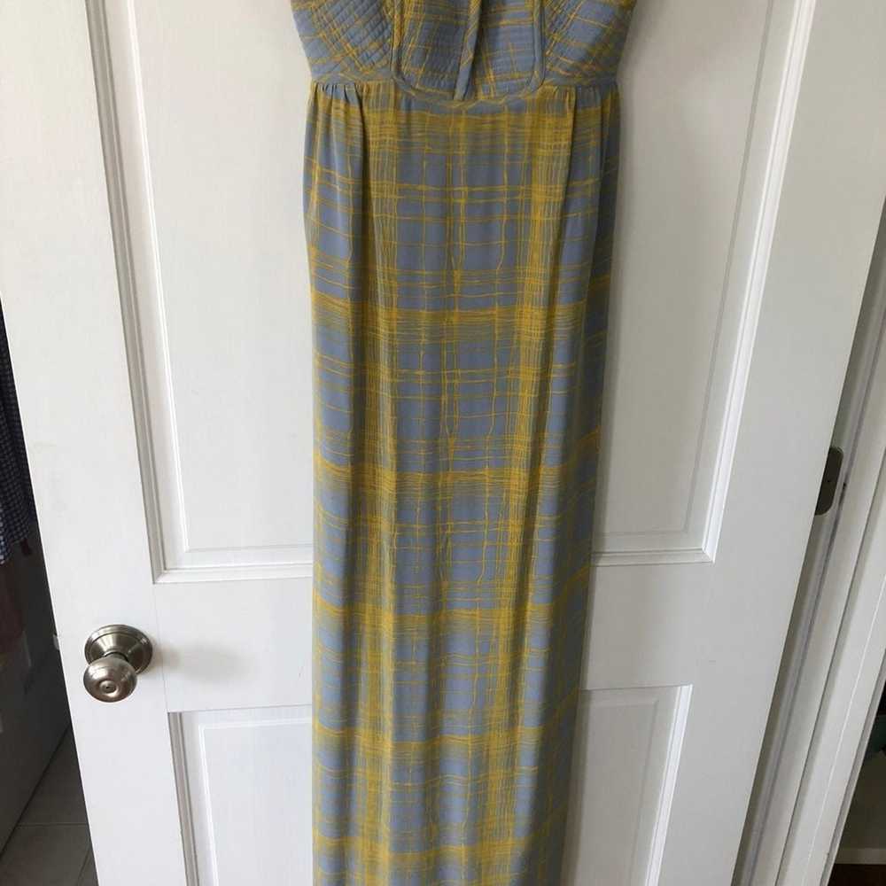 Maple long silk maxi dress, size 0 - image 3
