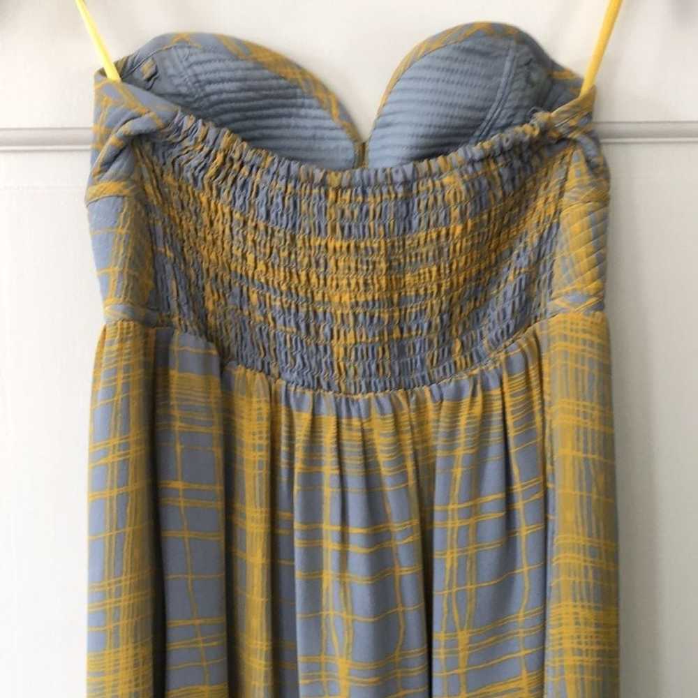 Maple long silk maxi dress, size 0 - image 4