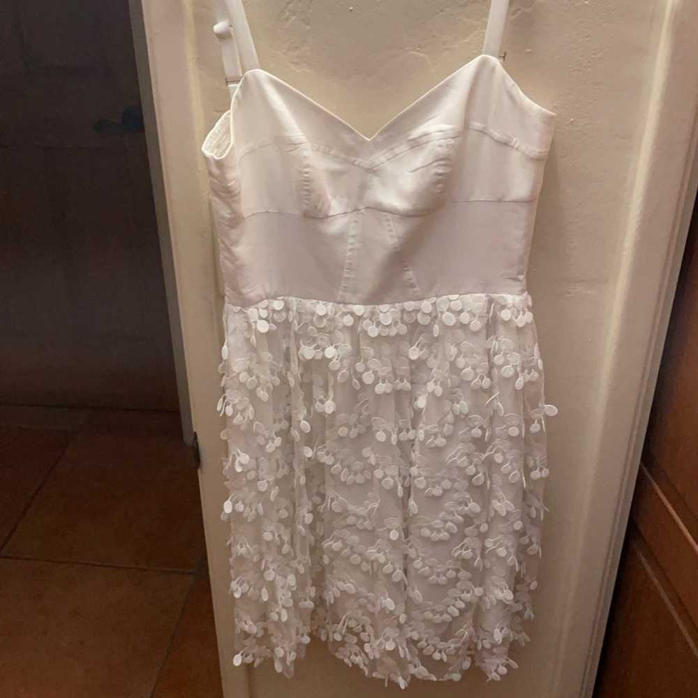 Amanda Uprichard Revolve white engagement dress N… - image 1