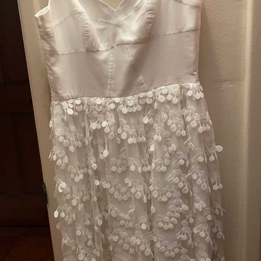 Amanda Uprichard Revolve white engagement dress N… - image 2