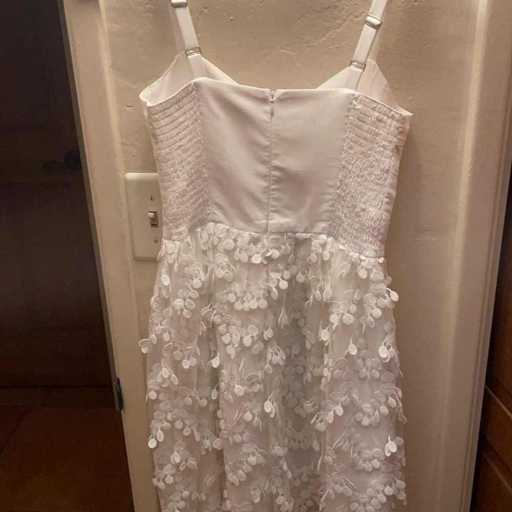 Amanda Uprichard Revolve white engagement dress N… - image 4