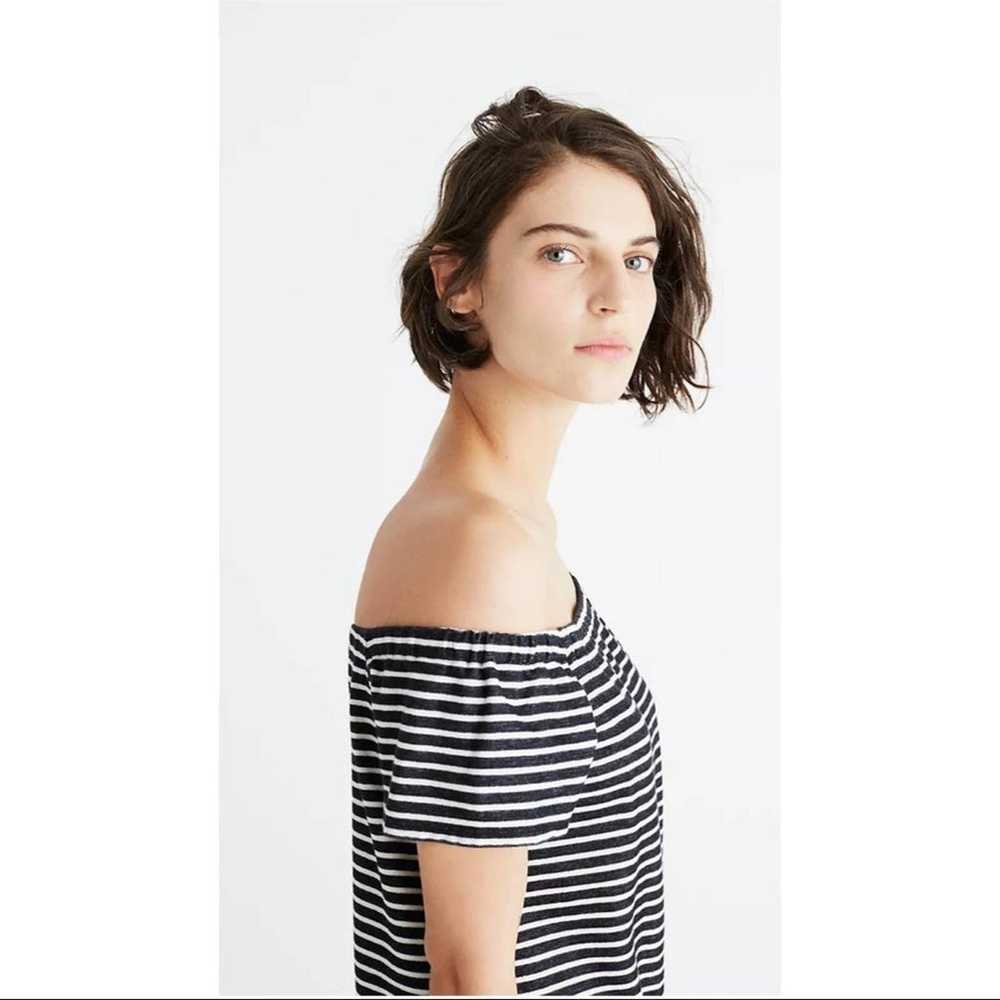 Madewell Melody Striped Dress XS - image 2