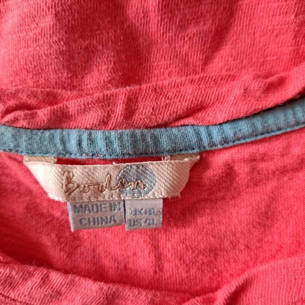 Boden Pink & Blue Colorblock Sheath Knit Dress - … - image 8