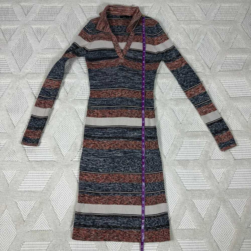 Prana Dress Small Knit Acadia Sweater Striped Lon… - image 10